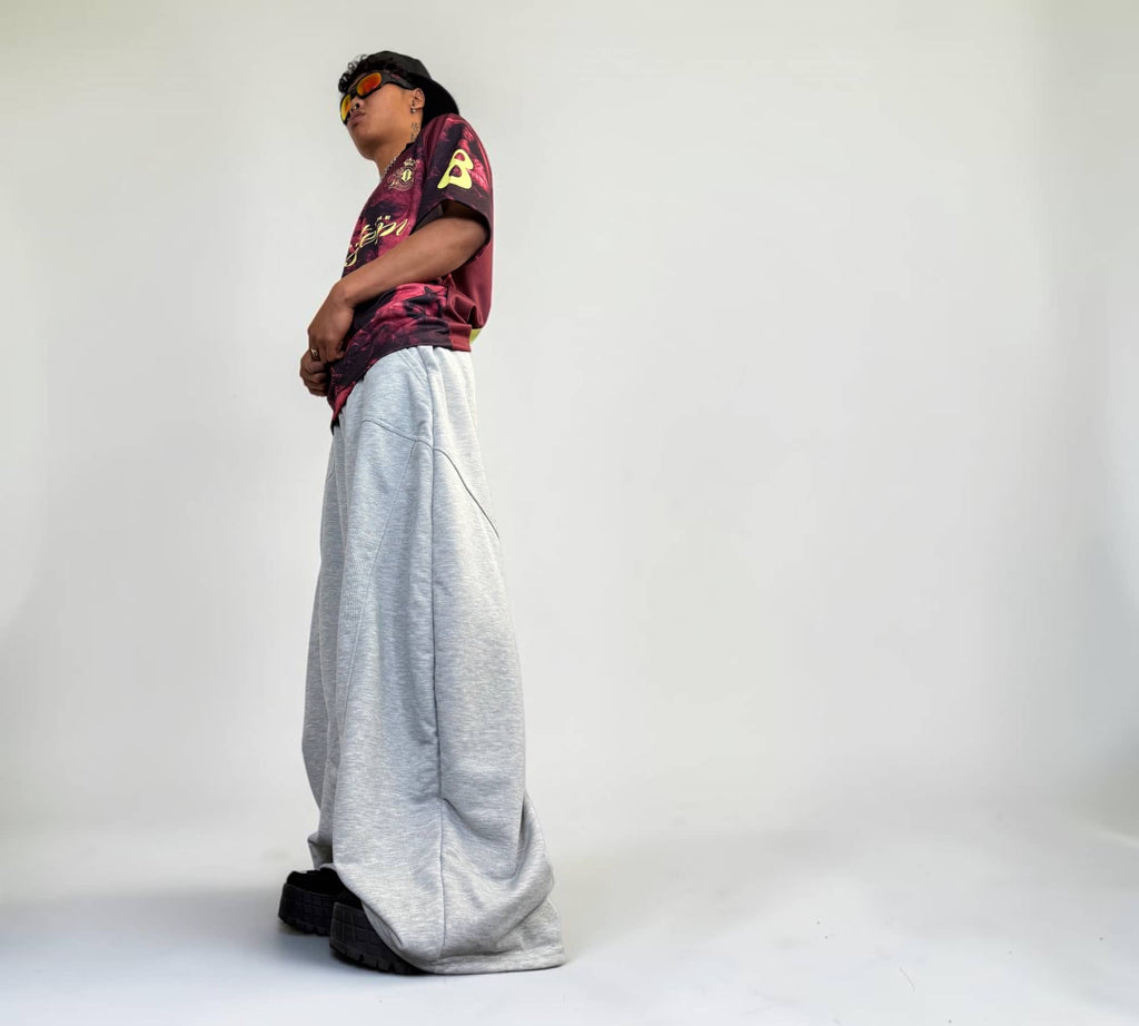 Sweatpants streetwear loose fit