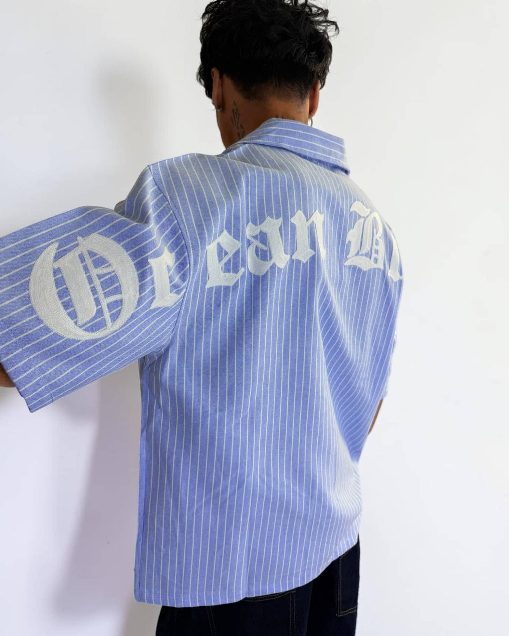 Chemise streetwear brodée