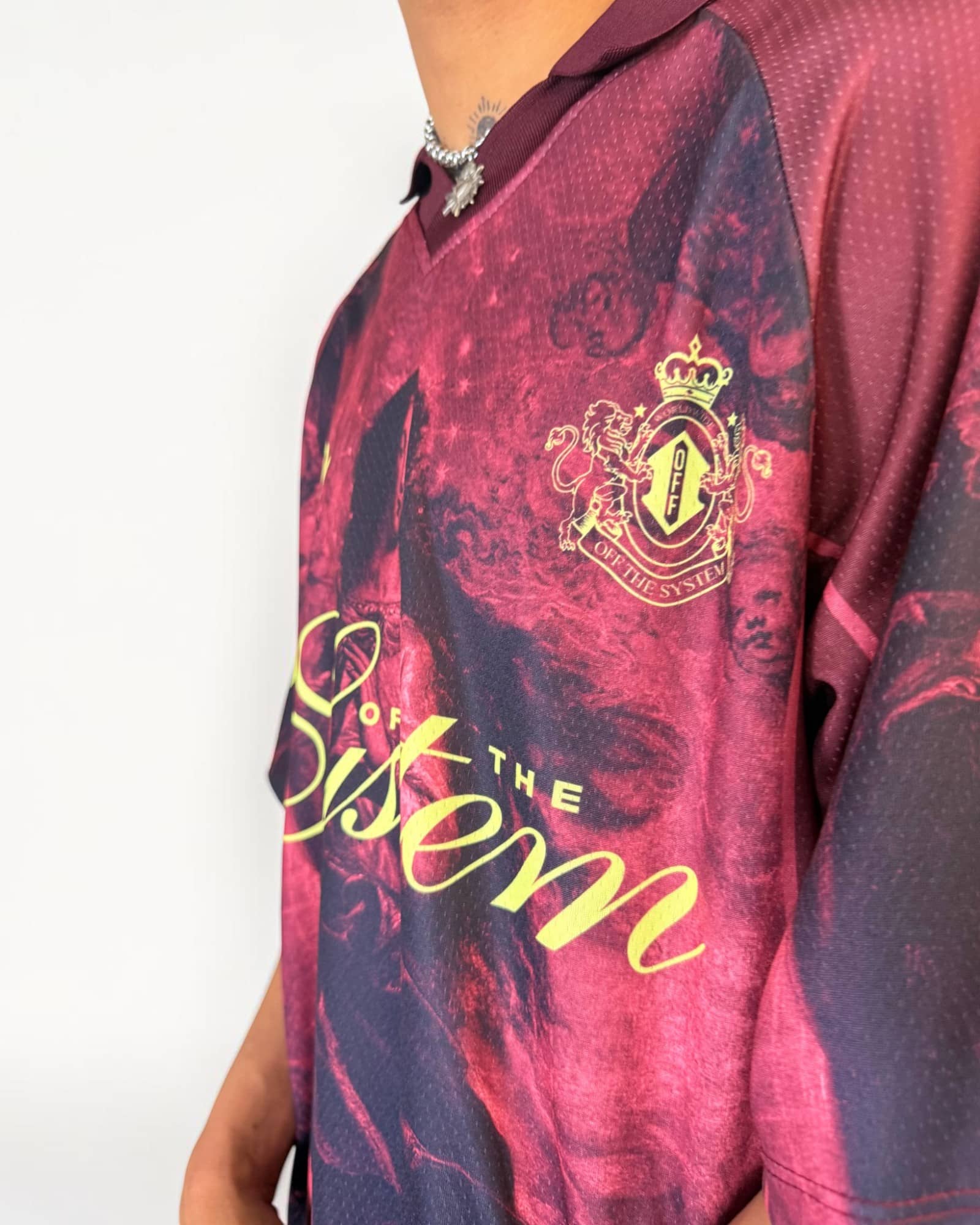 Maillot football rétro streetwear