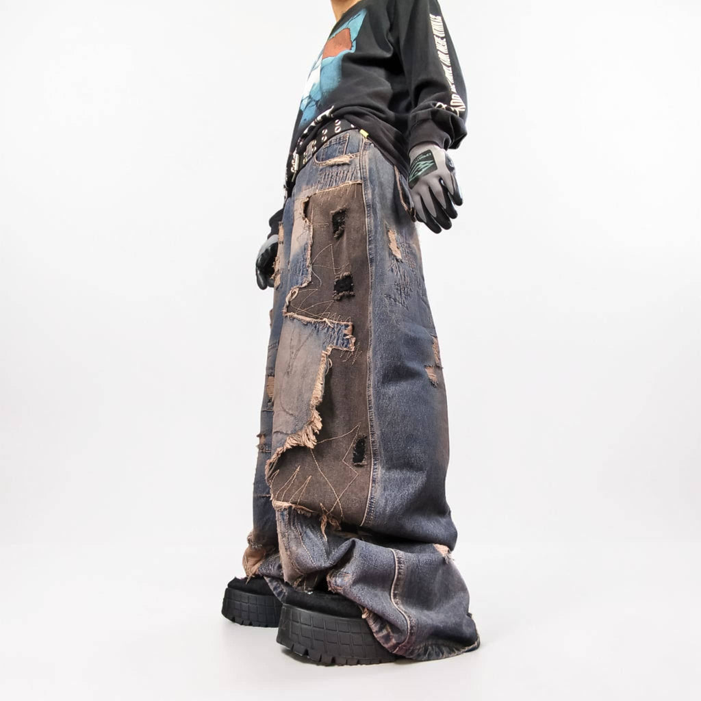 Baggy grunge vintage denim