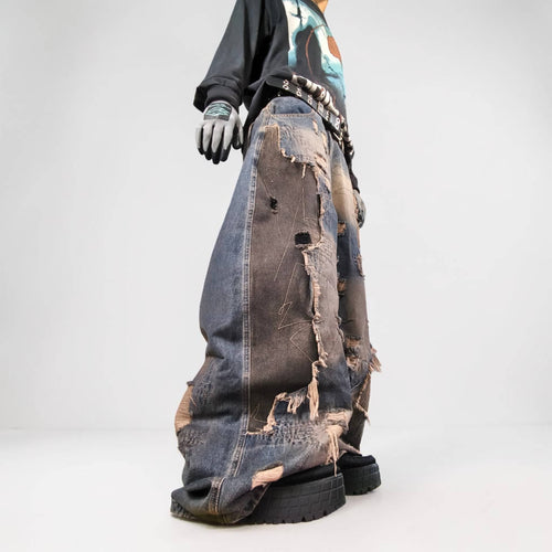Jean wide leg streetwear