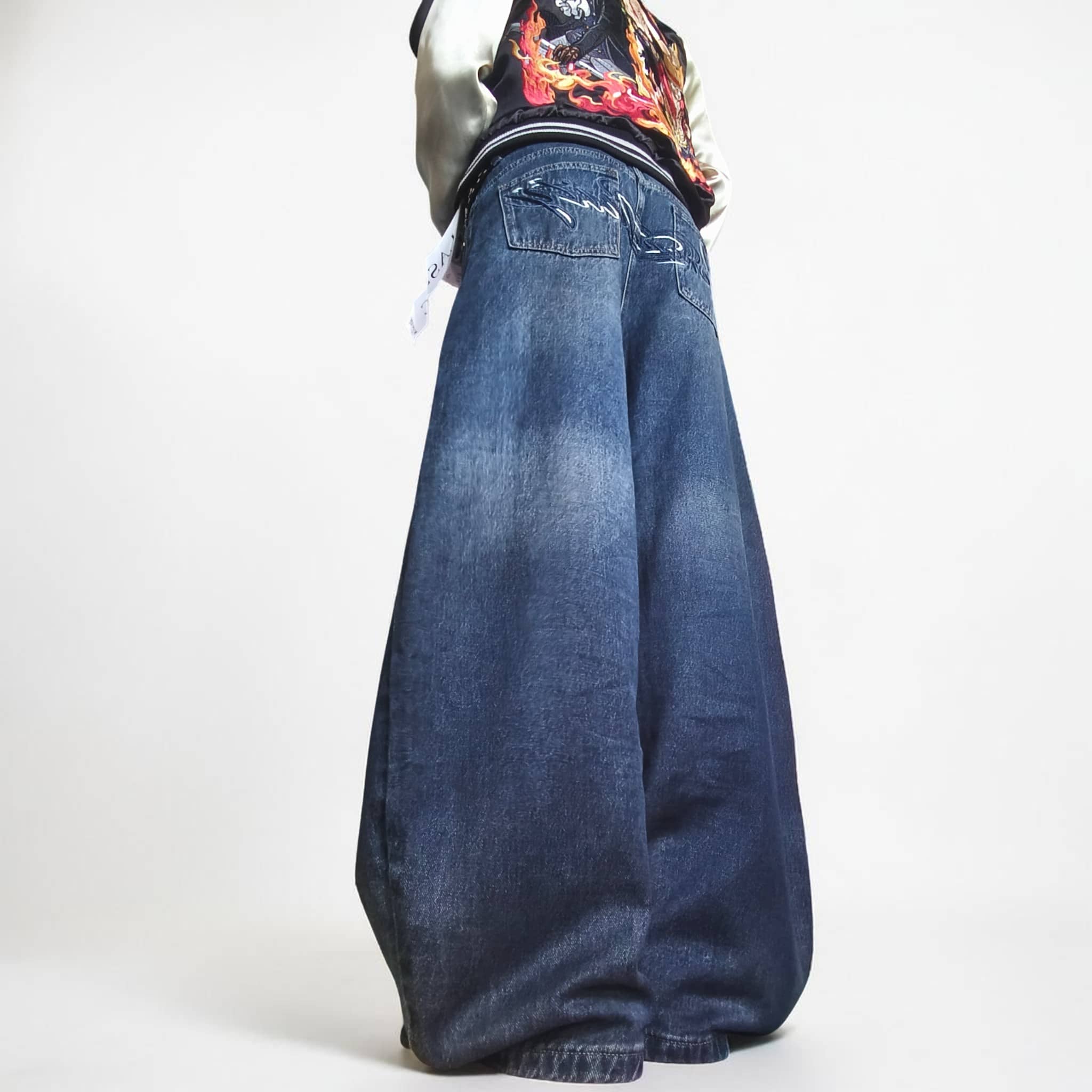 Jean wide leg streetwear