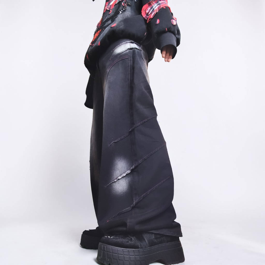 Jean cyber Y2K denim