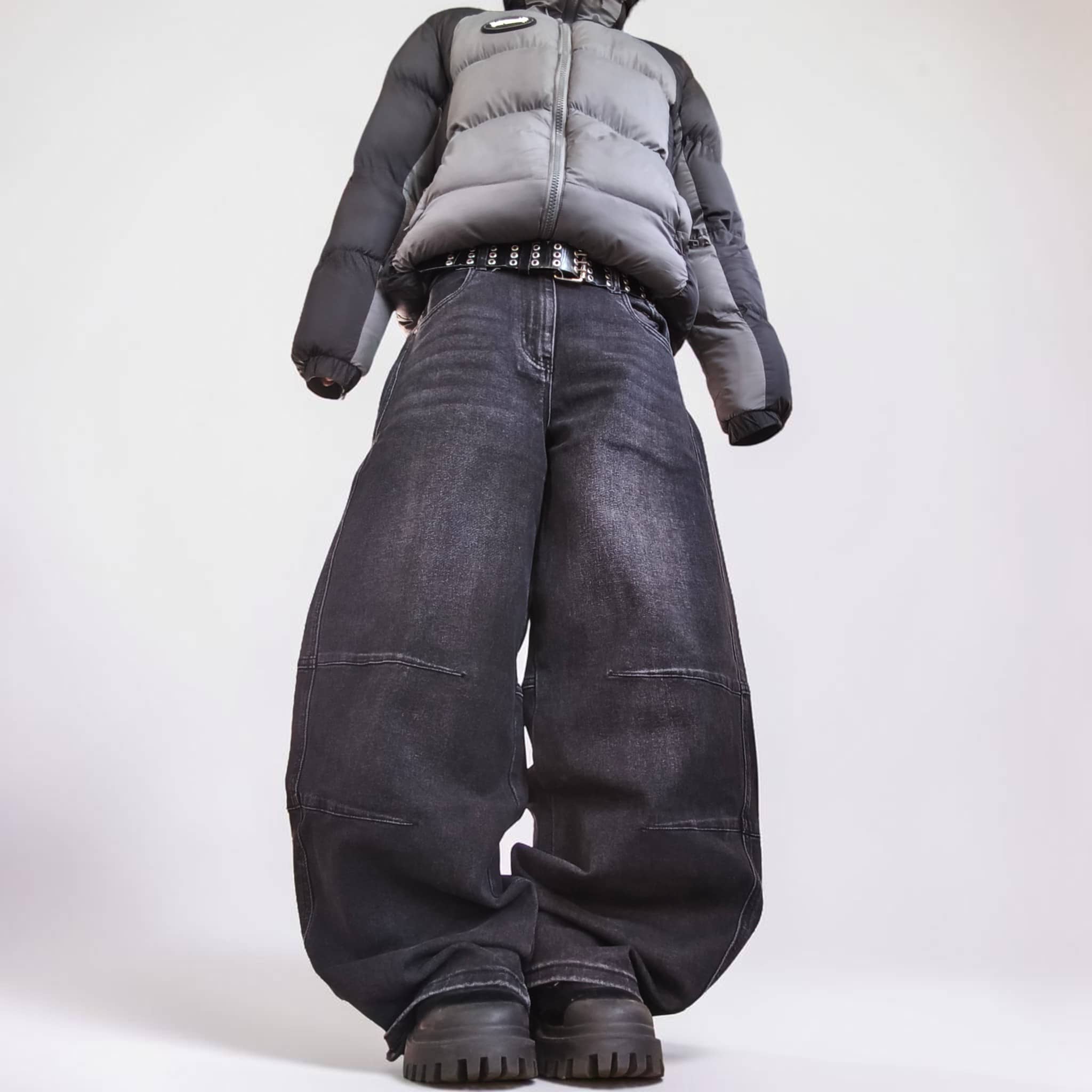 Jean barrel CLS STUDIO VANTA BLACK CLAW