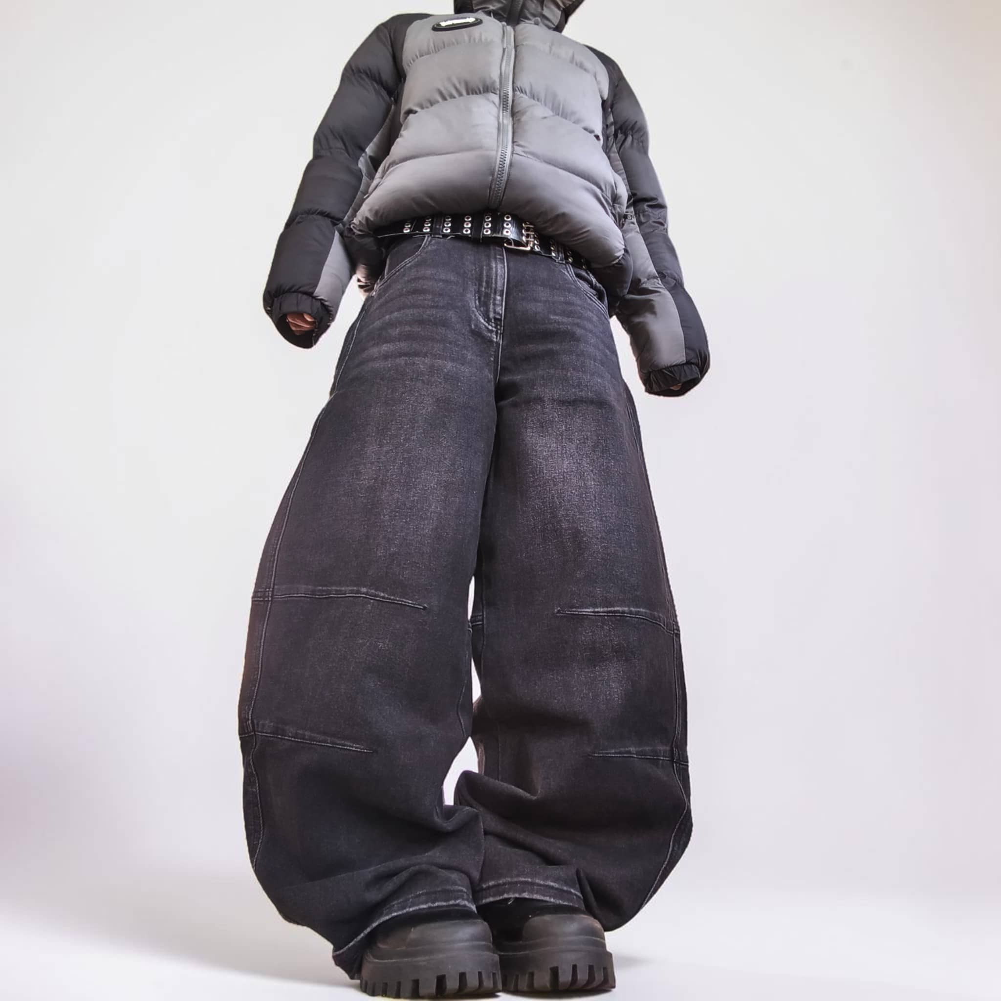 Jean darkwear denim loose fit